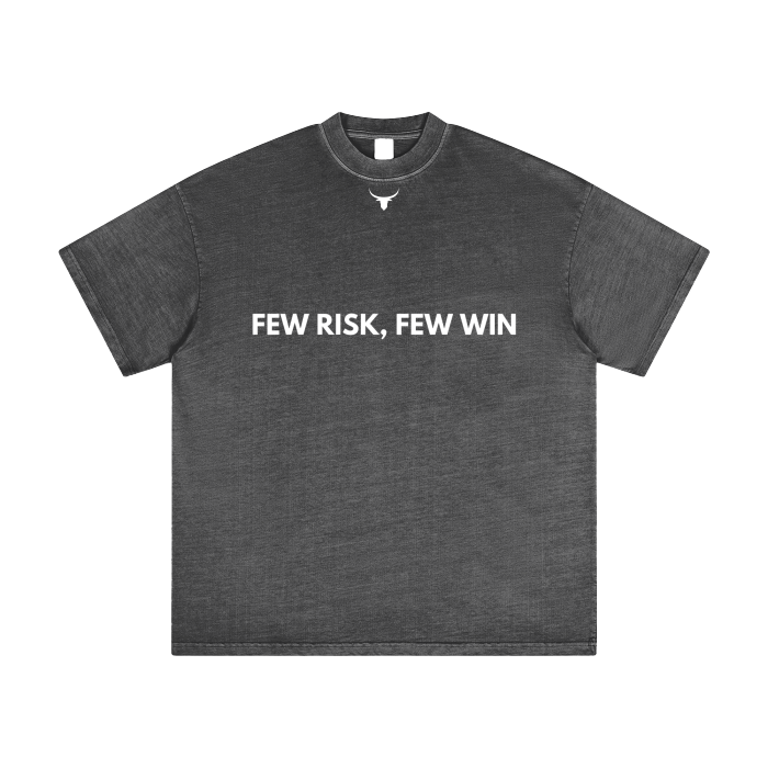 "SPINE" Snow Washed Tee