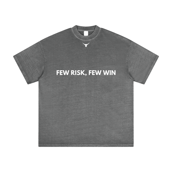 "SPINE" Snow Washed Tee