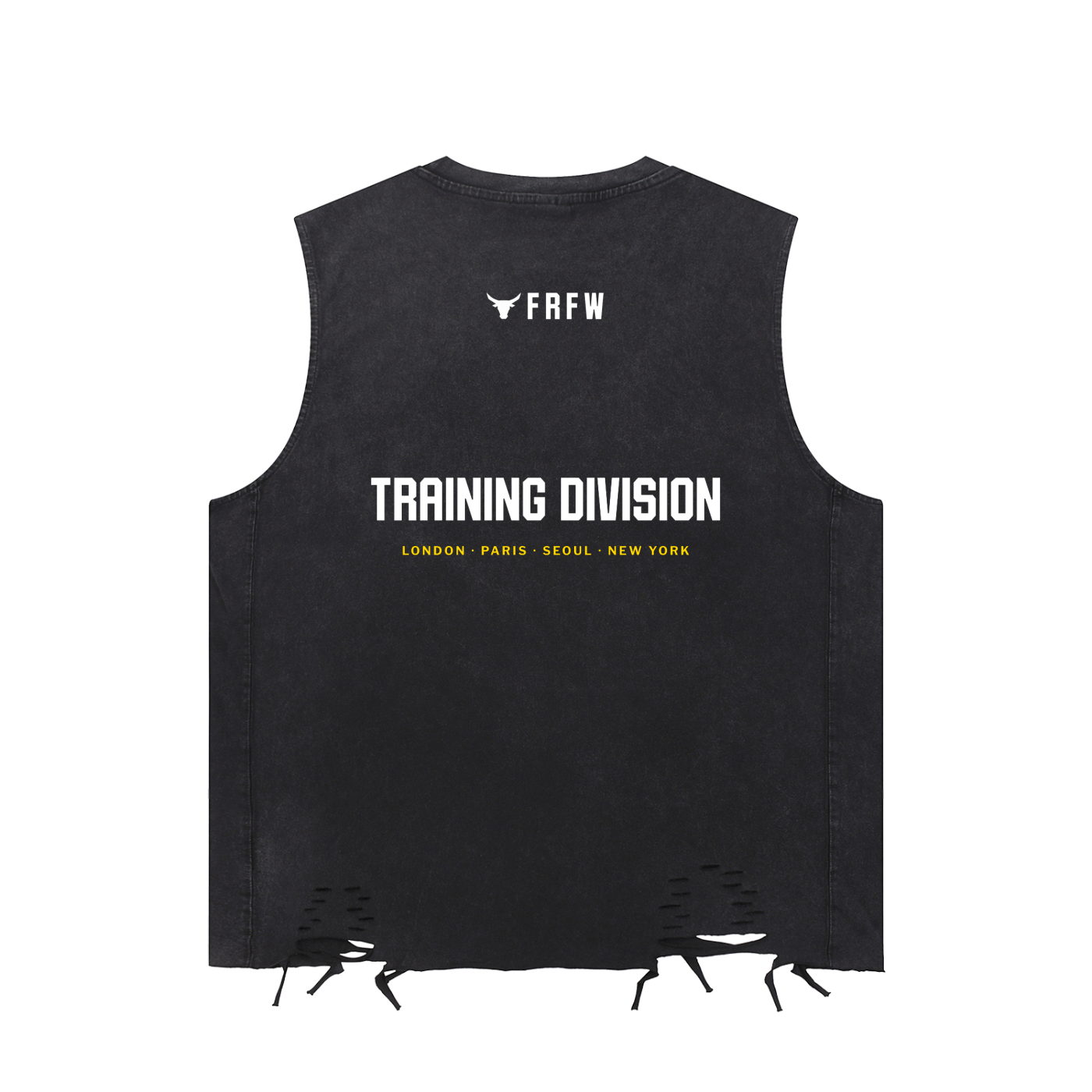 "RAW INTENT" Distressed Tank